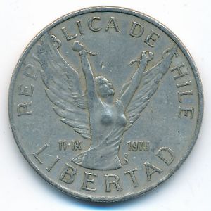 Chile, 10 pesos, 1977