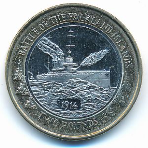 Фолклендские острова, 2 фунта (2014 г.)