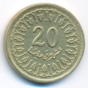 Tunis, 20 millim, 1983