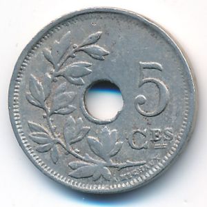 Бельгия, 5 сентим (1925 г.)