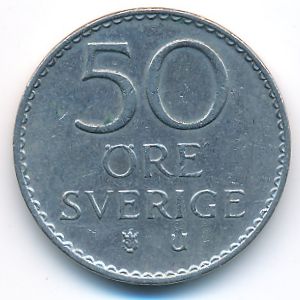 Швеция, 50 эре (1973 г.)