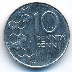 Финляндия, 10 пенни (2000 г.)