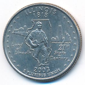 США, 1/4 доллара (2003 г.)