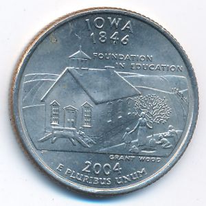 США, 1/4 доллара (2004 г.)