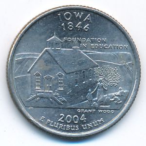 США, 1/4 доллара (2004 г.)