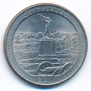 США, 1/4 доллара (2011 г.)