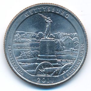 США, 1/4 доллара (2011 г.)