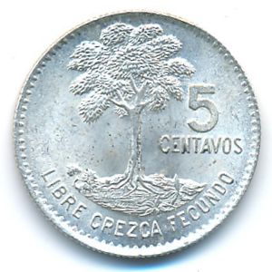 Гватемала, 5 сентаво (1964 г.)