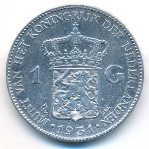 Netherlands, 1 gulden, 1931