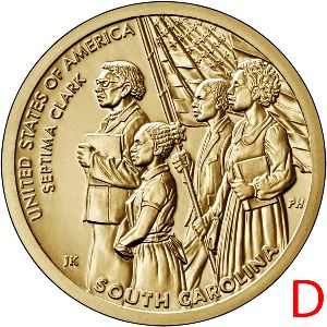 США, 1 доллар (2020 г.)