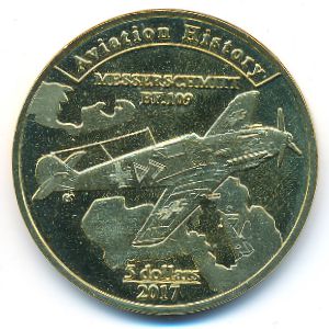 Агрихан., 5 долларов (2017 г.)