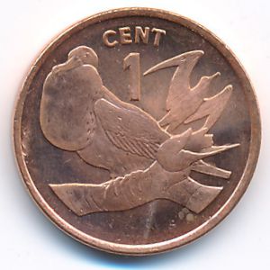 Кирибати, 1 цент (1992 г.)