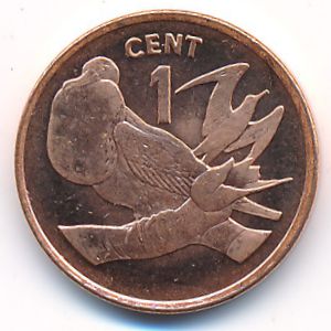 Kiribati, 1 cent, 1992