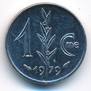 Монако, 1 сентим (1979 г.)