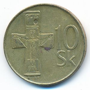 Словакия, 10 крон (1995 г.)