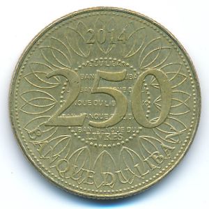 Ливан, 250 ливров (2014 г.)