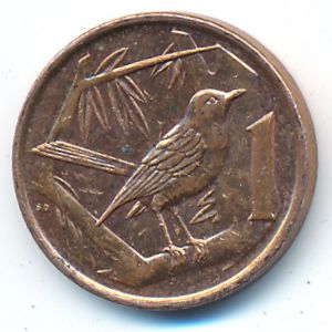 Каймановы острова, 1 цент (2005 г.)