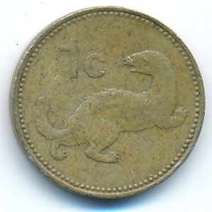 Мальта, 1 цент (1986 г.)