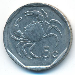 Malta, 5 cents, 1998