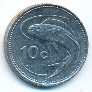 Malta, 10 cents, 2005