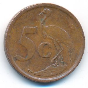 ЮАР, 5 центов (2006 г.)