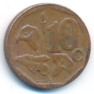 South Africa, 10 cents, 2015