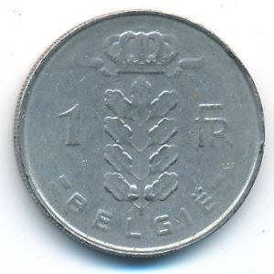 Бельгия, 1 франк (1965 г.)