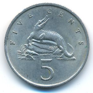Ямайка, 5 центов (1969 г.)