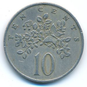 Jamaica, 10 cents, 1969