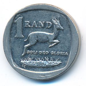 ЮАР, 1 рэнд (2011–2013 г.)