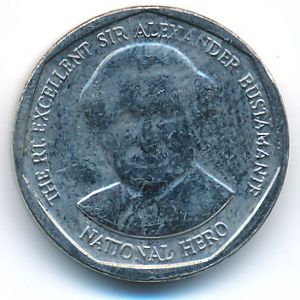 Ямайка, 1 доллар (2014 г.)