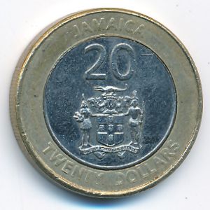 Ямайка, 20 долларов (2006 г.)
