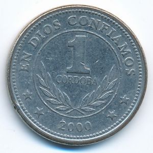 Никарагуа, 1 кордоба (2000 г.)