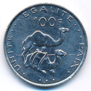 Джибути, 100 франков (2013 г.)