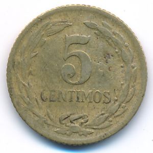 Парагвай, 5 сентимо (1944 г.)