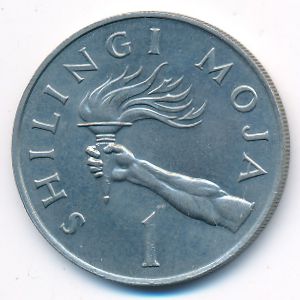 Tanzania, 1 shilingi, 1977