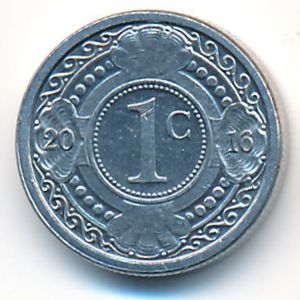 Antilles, 1 cent, 2016