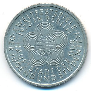 ГДР, 10 марок (1973 г.)