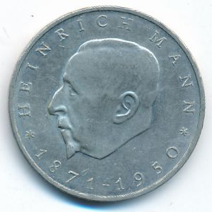German Democratic Republic, 20 mark, 1971