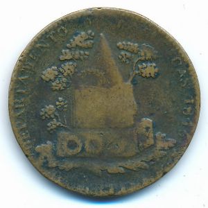 Сакатекас, 1/4 реала (1846 г.)