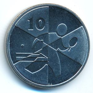 Гибралтар, 10 пенсов (2019 г.)