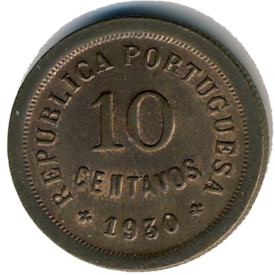 Кабо-Верде, 10 сентаво (1930 г.)