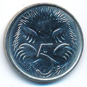 Австралия, 5 центов (2012 г.)