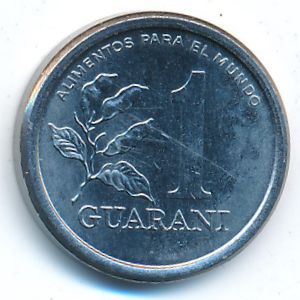 Paraguay, 1 guarani, 1978