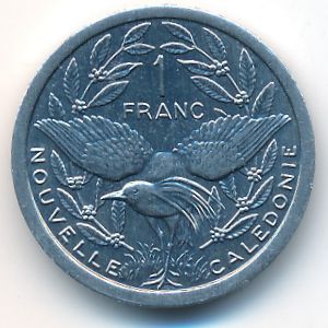 Новая Каледония, 1 франк (1999 г.)