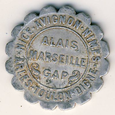 Прованс., 10 сентим (1921 г.)