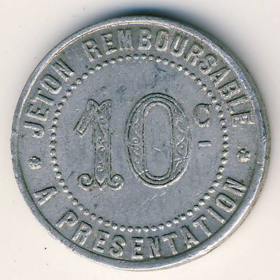 Эро., 10 сентим (1921 г.)