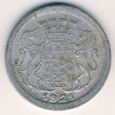 Амьен., 10 сентим (1921 г.)