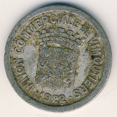 Вимутье., 10 сентим (1922 г.)