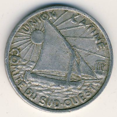 Тулуза., 10 сентим (1922 г.)